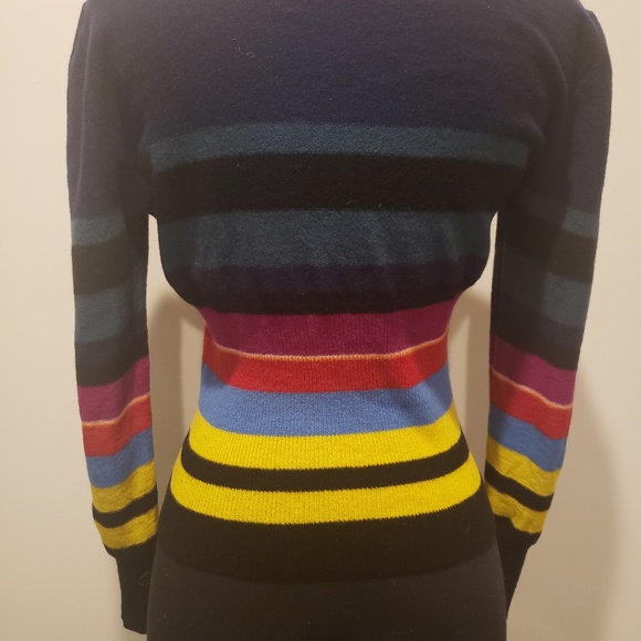 Sonia Rykiel Paris Vintage Stripe sweater XS - Picture 4 of 10